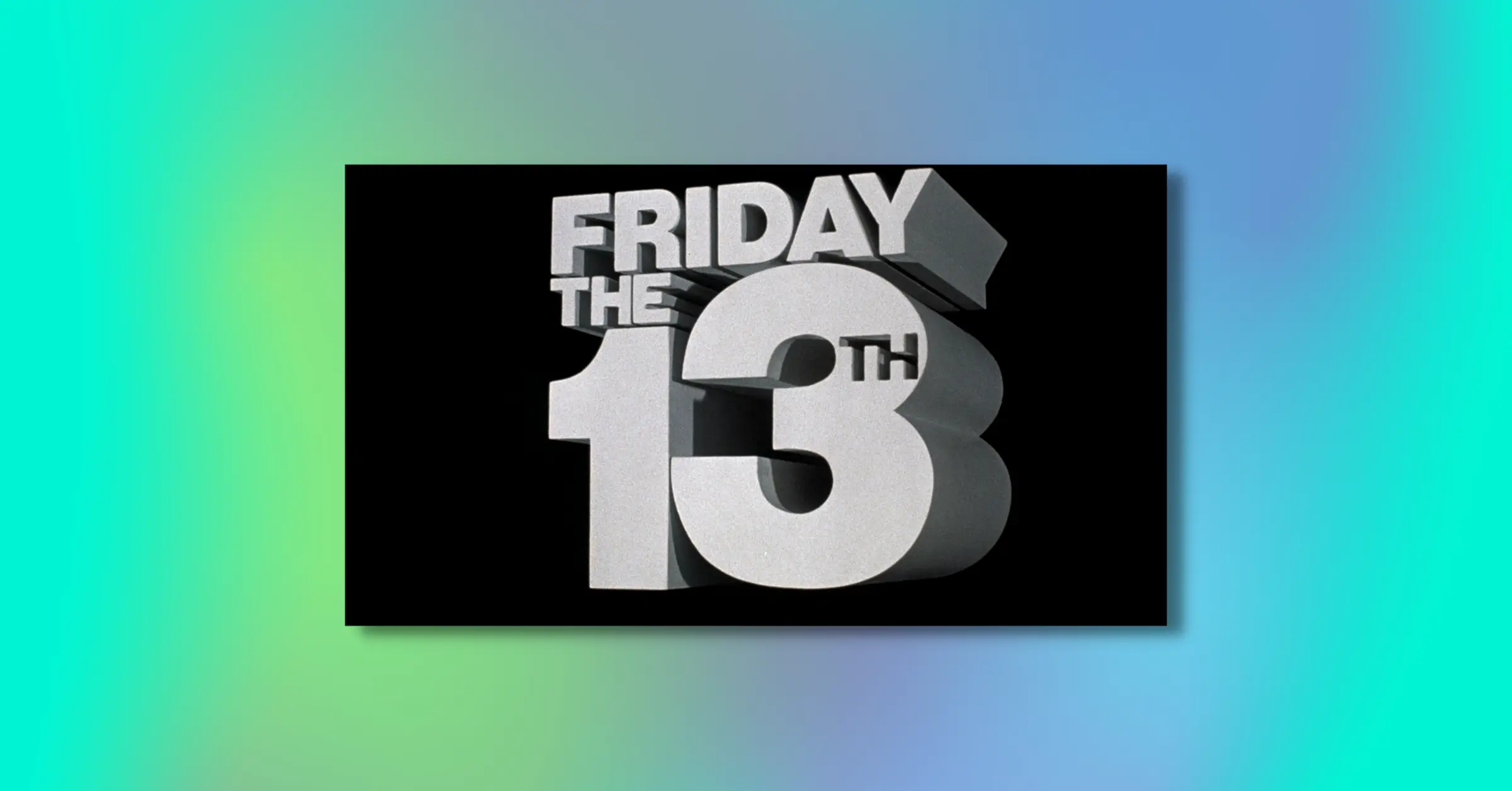 friday the 13th pinball machine