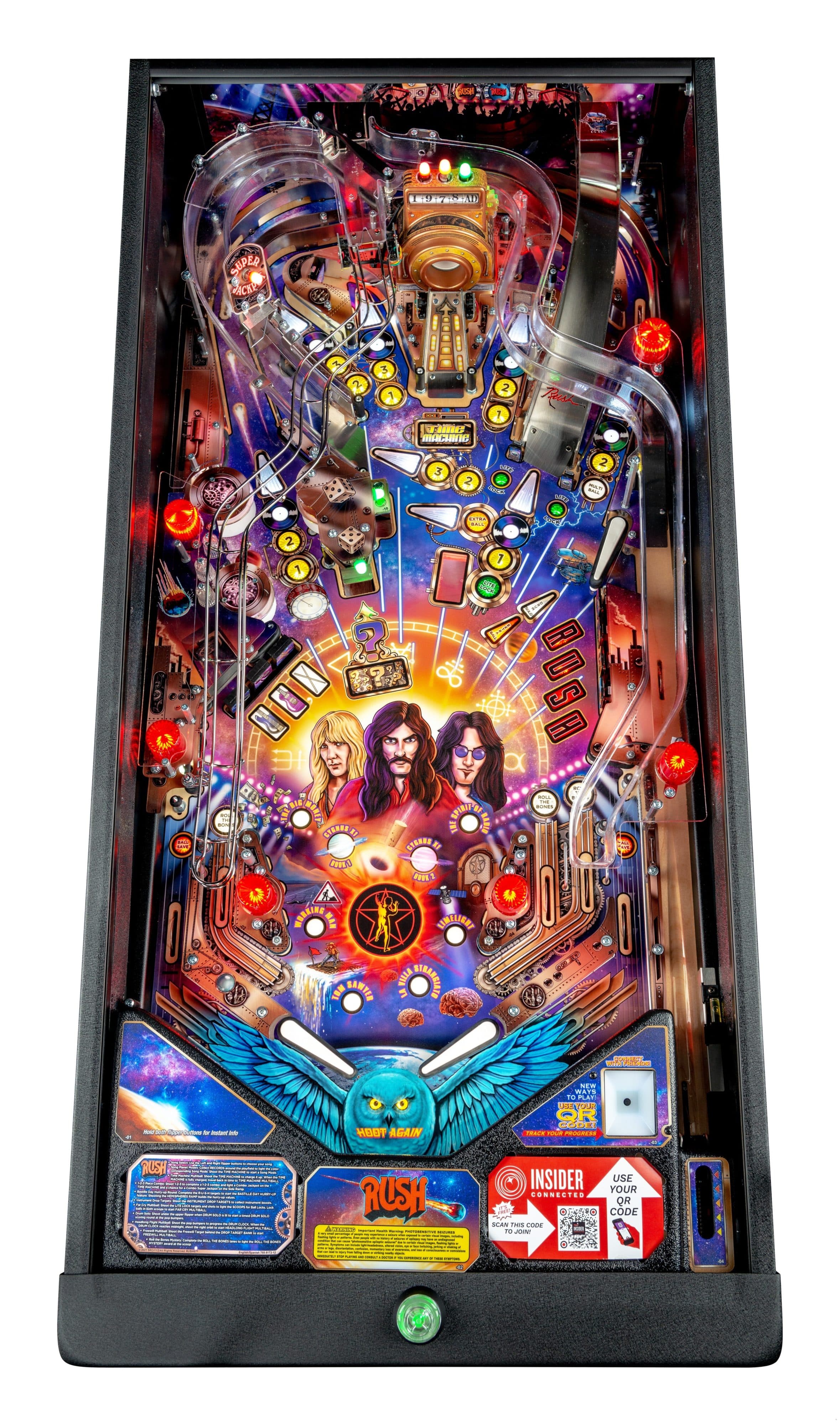 rush pro playfield