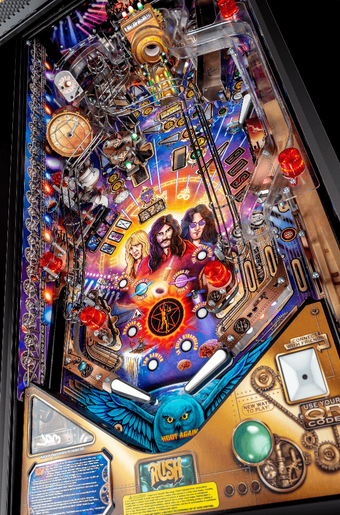rush limited edition playfield