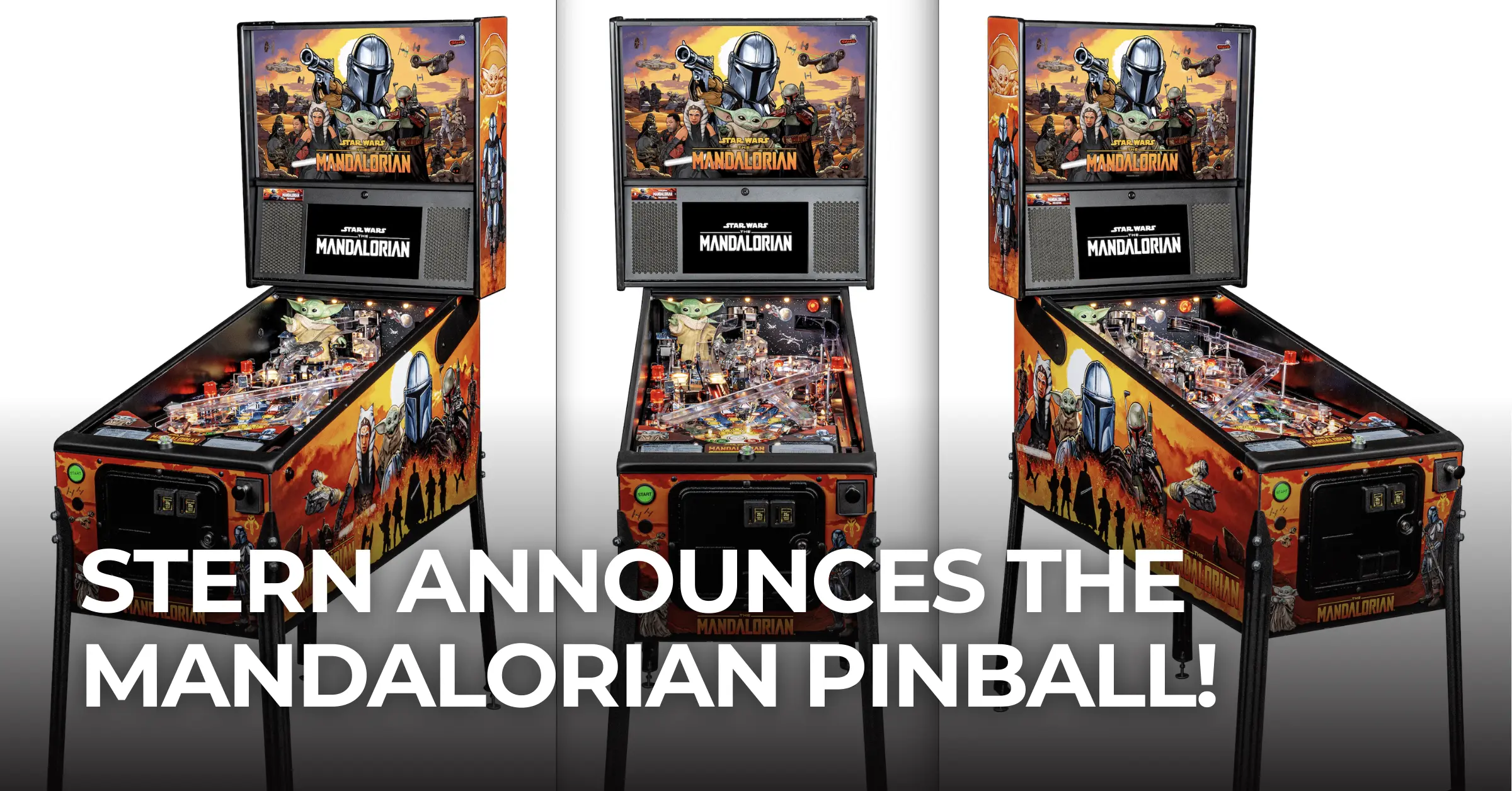 STERN ANNOUNCES THE MANDALORIAN PINBALL!