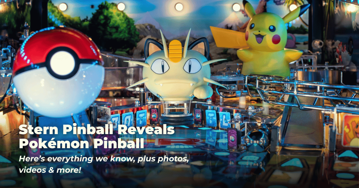 Stern Pinball Reveals Pokemon Pinball