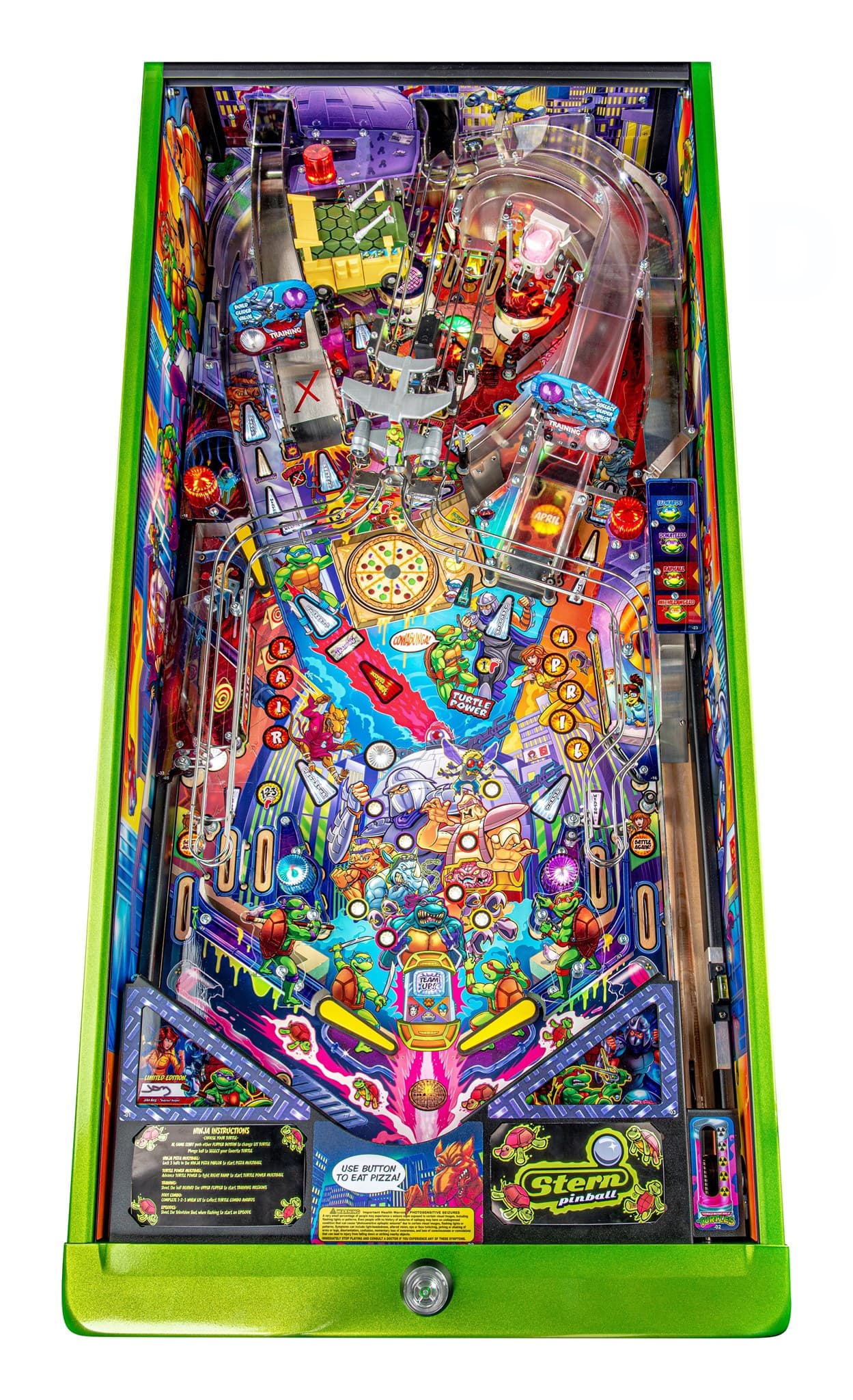 TMNT Pinball LE Playfield