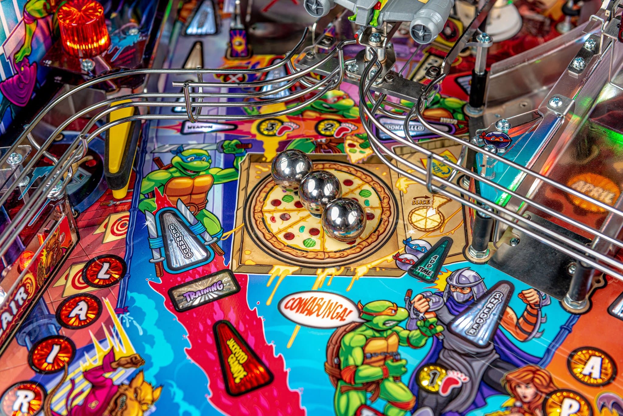 TMNT Pinball Premium Pizza Spinning disc