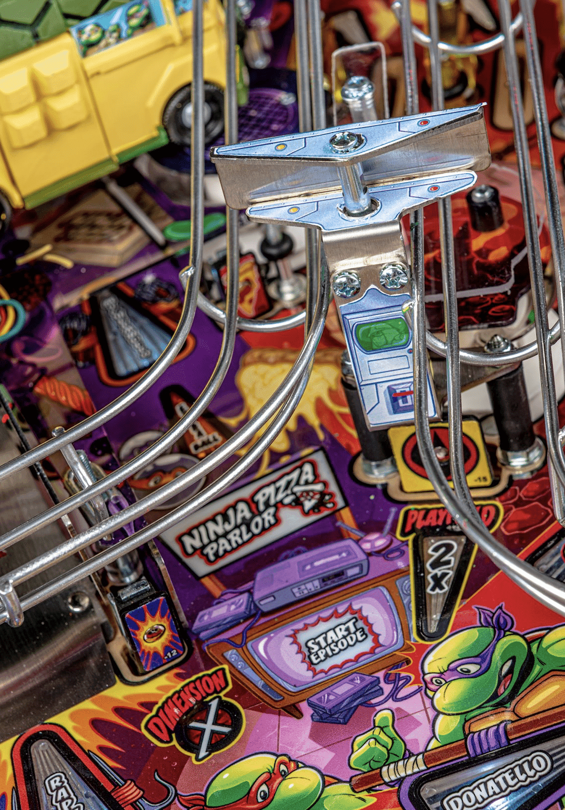 TMNT Pinball Van