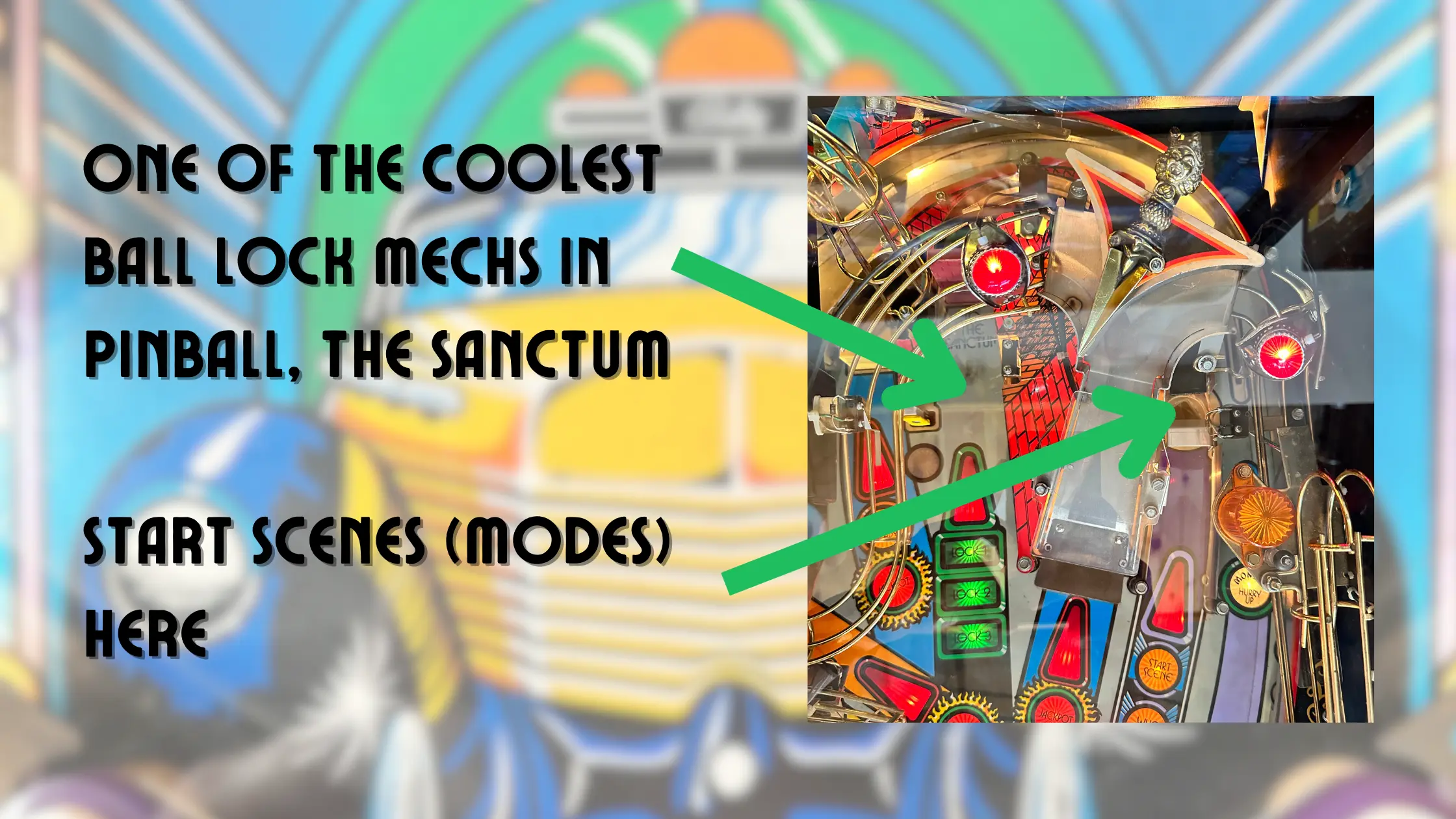 the sanctum ball lock mech the shadow pinball tutorial