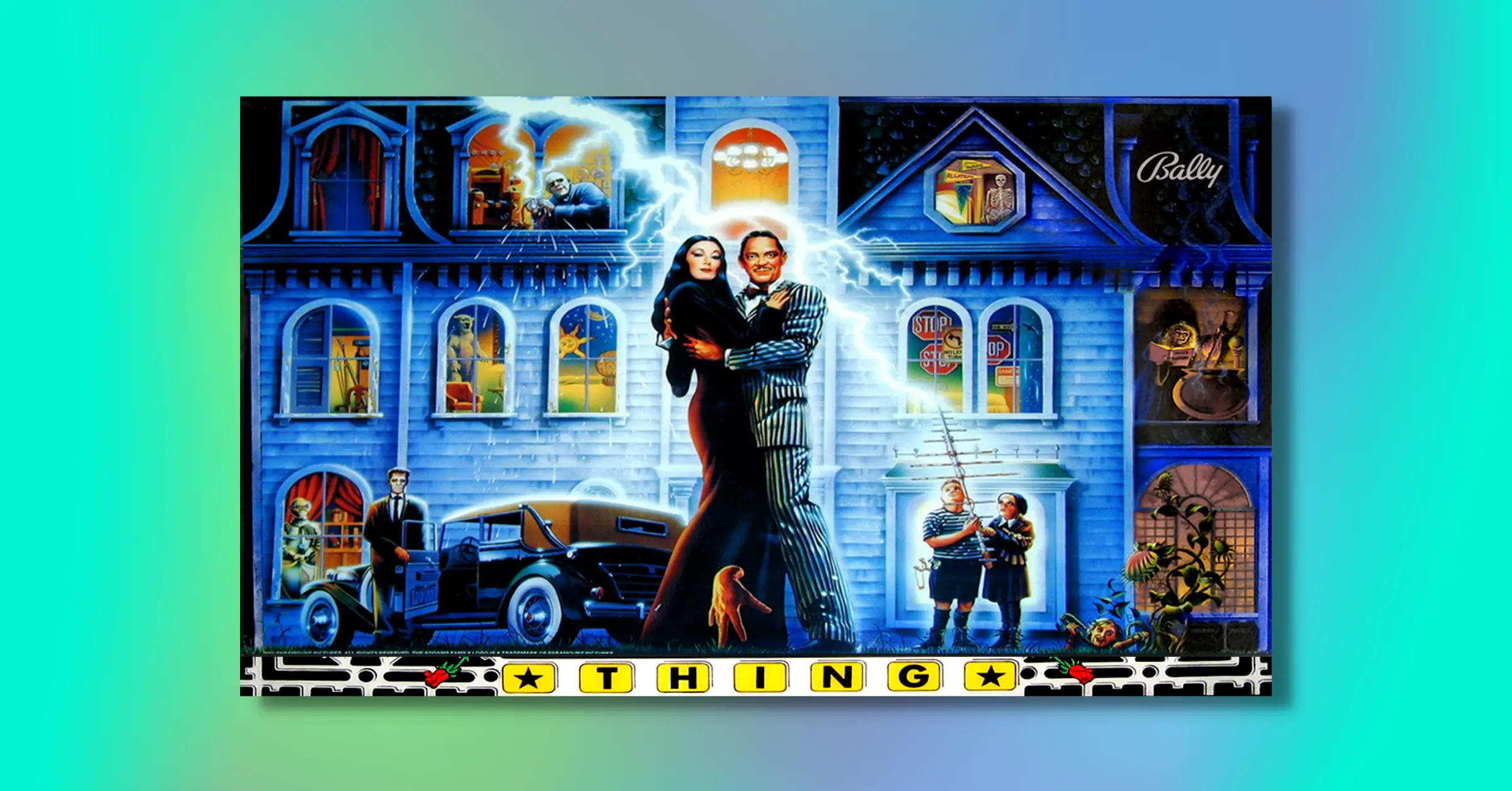 addams family arcade smash hit